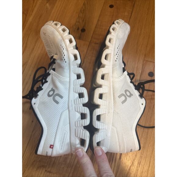 On Running Cloud X Women's Size 9 White Black Running Cloud X Shoes - Picture 7 of 9